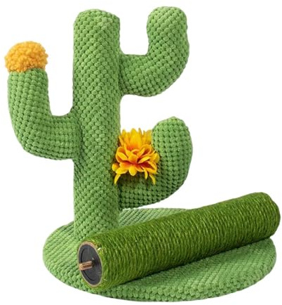 Tour griffoir pour Chats Cactus - Griffoir et griffoir pour Chats, griffoir pour Chats Tour Cactus | Griffoir Vertical pour Cactus à Haute stabilité et robustesse, griffoir pour Chats Cactus D