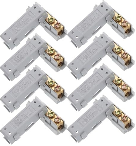 ABOOFAN Wire Connector Nut Kit with Brass and Abs Material and High Temperature Resistance 10 Pcs Versatile Compatibility, Quick Electrical Wire Connection for Industrial Equipment