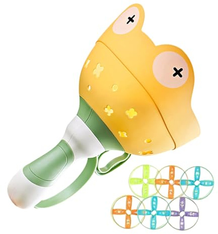 Générique Jouet De Capture De Soucoupe Volante – Jeu De Capture Interactif Mignon, Jouet De Captur De Grenouille | Lanceur De en Plein Air, Sport Actif dans La Cour, Divertissement Familial dans Le