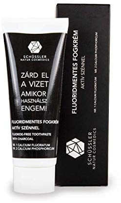 Planta Medica Schussler Natur Dentifrico avec carbone actif 75 ml 75 g