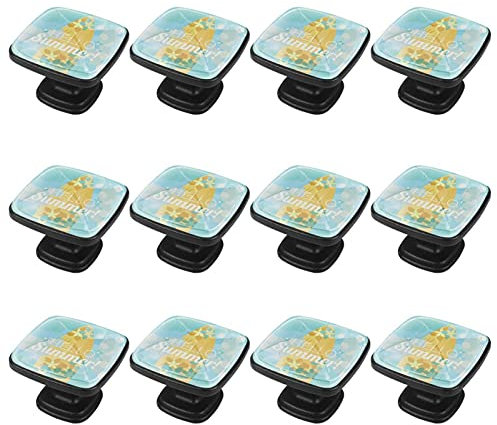 12 paquetes de pomos de mango cuadrado tabla de surf de verano