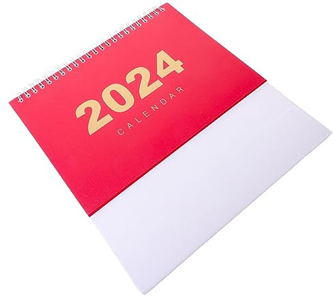 DIYEAH Planer 2024 Tischkalender für Büro Zuhause Schule Dickes Papier und Kompaktes Design