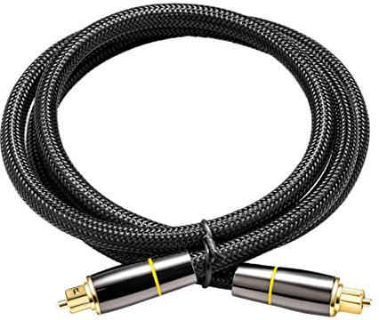 HOMSFOU Cavo in Fibra Ottica Per Cavo Audio Da 10 M Per Console Di Gioco Sound Bar No Robusto Facile Da Usare