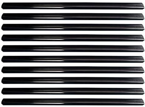 10PCS A4 Slide Binders Black Binding Bars Slide Grip,Plastic Spine Bars Sliding Binders for File Report Project Presentation Office Document Supplies 30.5 * 1CM