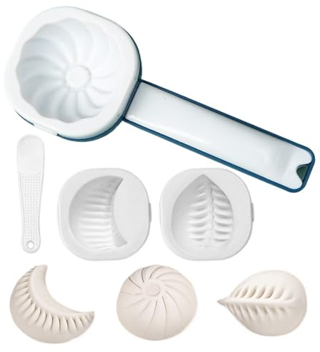 Stampo per panini a vapore, stampo manuale per pasticceria a rilascio facile, per pressa Baozi Maker, cucina casa casa dormitorio empanadas Mooncakes, strumento per pasticceria