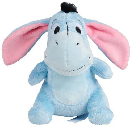 Disney I-Aah Miniplyschfigur 15 cm – gosedjur, åsna för att samla och leka, mjukt tyg, detaljerad karaktär, fanartikel för barn och Disney-fans