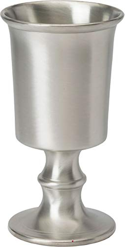 I LUV LTD Cáliz de Diseño Liso Hecho de Peltre de 370 ml de Capacidad