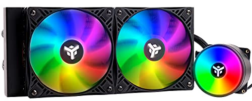 Itek refrigeración CPU líquida EVOLIQ 240 Rainbow – 240 mm, SKT Universal, PWM