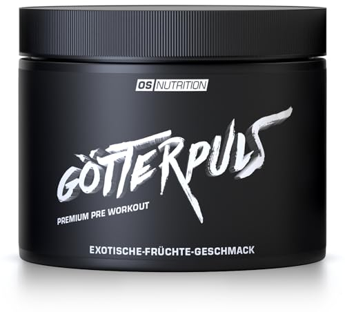 OS NUTRITION Götterpuls Premium Pre Workout Booster Exotische Früchte 308g