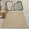Mia´s Teppiche Soil - Tappeto robusto per interni ed esterni, effetto iuta naturale, resistente alle intemperie, adatto per terrazza e giardino, ca. 60 x 90 cm