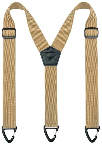 JEMYGINS Herren Outdoor Hosenträger Y-Typ längenverstellbar mit Dreieckige Anti-Rutsch-Schnalle