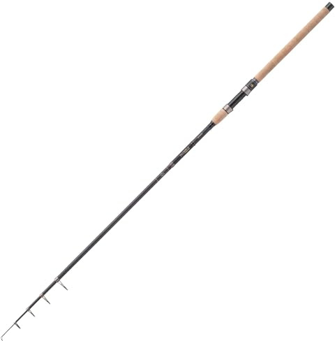 Balzer Angelrute Diabolo Golden Circle Tele 75 - Profi Teleskoprute Karpfen, Hecht, Zander, 20-75g