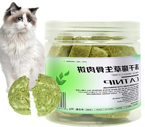 xowwyue Katzengrasstangen, Katzengras -Zahnen Stick - Getrockneter Kautkätzchen Kekse Snacks Spielzeug,Kaubare Katzenhaarball -Leckereien für Innenhüterkätzchen jeden Alters
