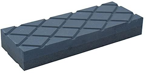 Corrección de nivelación de piedra de afilar de carburo de silicio negro de doble cara con ranura de diamante