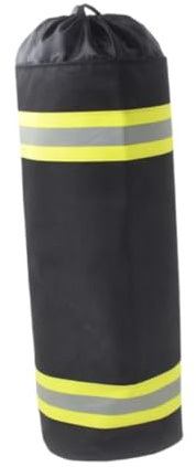 Housse de sac cylindrique avec cordon de serrage en tissu Oxford résistant aux déchirures et léger pour ranger des bouteilles d'air - 17 x 44 cm