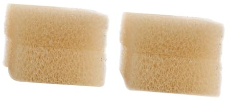 FRCOLOR 4piezas Esponja para Lavar Platos De Pads Imitacion Lufa Beige Duraderos para Cocina y Limpieza