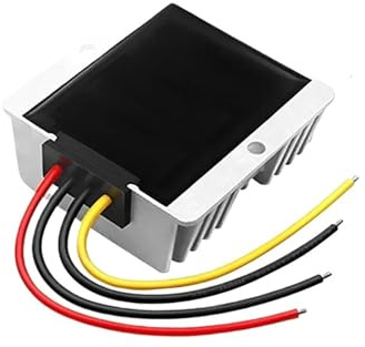 Convertidor reductor de voltaje de 12 V, 24 V a 5 V, 50 A-1 A, reductor de voltaje, convertidor de CC y CC, fuente de alimentación de 12 voltios a 5 voltios (12 V, 24 V a 5 V, 15 A)