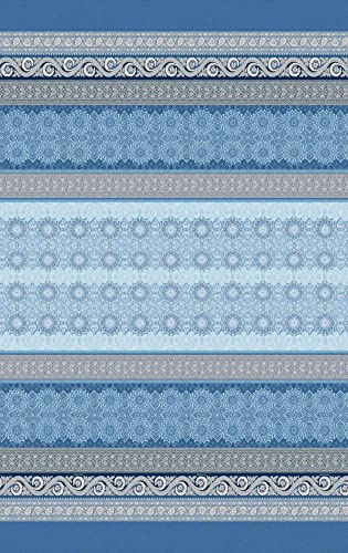 Bassetti TREMEZZO Jacquard Plaid, Baumwolle, Blau, 140x190
