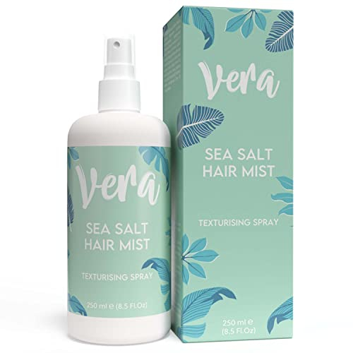 VERA Brume Parfumée au Sel de Mer pour Boucler les Cheveux - 250ml - Activateur de Boucle à l'Huile d'Argan - Spray Coiffant Cheveux: Definisseur de Boucles, Repulpeur de Boucle et Soins des Cheveux