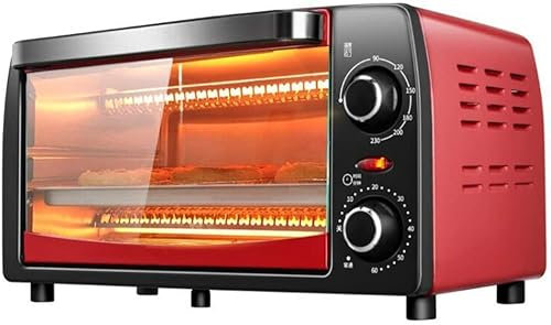 RKYRRKI Mini four grille-pain, four de cuisine pour la maison en acier inoxydable 12 L Four grille-pain à convection multifonction utile