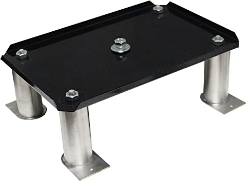 Paketbriefkasten-Ständer Safepost Stativ 300 A Edelstahlfuß zum Aufschrauben