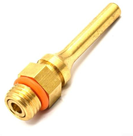 Ugello per colla a caldo, ugello per pistola termica, ugelli a tubo lungo per pistola per colla, ugello adesivo a caldo punta in rame strumento di incollaggio universale 100x2.0mm