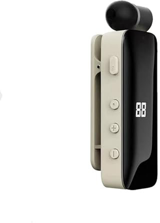 Casque Bluetooth avec microphone, kit mains libres, Bluetooth, téléphone portable, lavalier, casque de voiture, écouteurs rétractables, pour conduite, affaires, bureau, écouteurs sans fil, kit mains