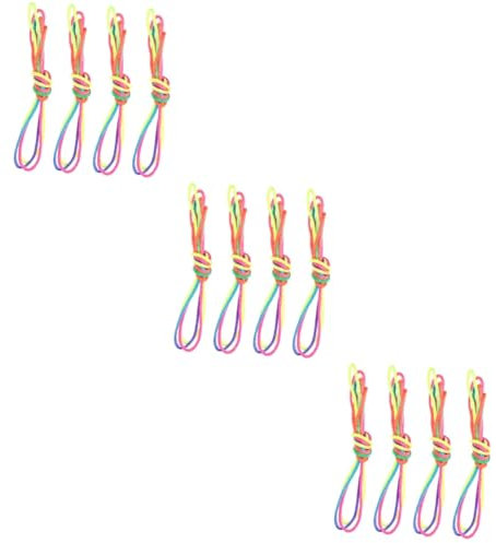 ibasenice 12pcs Cats Cradle String Toys Educational Toy for Boys and Girls Interactive Crinkly Cat Rope Funny Cradle String Game Party Supplies
