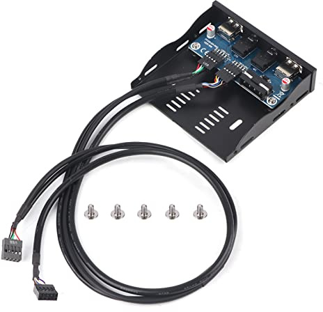 USB 2.0-Audio-Diskettenlaufwerk-Konverter – Zwei USB-Anschlüsse und Audioschnittstellen für verbesserte PC-Konnektivität