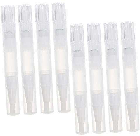 Didiseaon 8pcs Empty Nail Oil Pens Nail Art Tools for Manicure Supply Twistable Cuticle Oil Pen Empty Holder for Polish