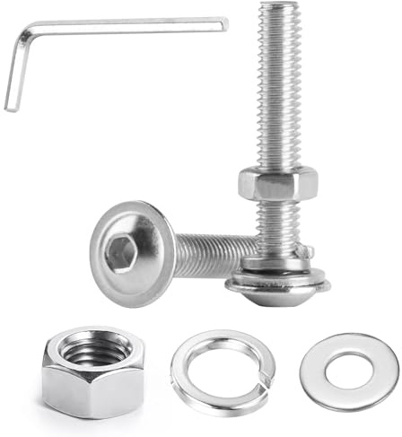 15 Stück M5x30mm Edelstahl Schrauben-Set | Perfekt Für Maschinenbau, Möbelmontage, Elektronikgehäuse, Fahrzeugreparatur Und DIY-Projekte – Vielseitig Einsetzbar.