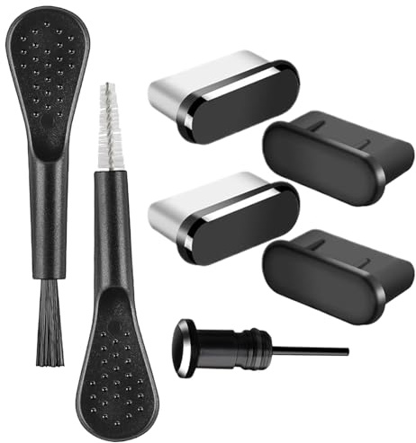 Kit de brosses - Bouclier électronique d'aide au nettoyage, barrière contre les intempéries, protection contre les intempéries, gadget de poche, connecteur de sécurité système | Insert de prise pour