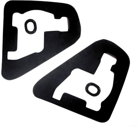 TONIXY Almohadilla de sellado de lámpara de luz alta para Mercedes Clase E W211 E350 E550 2007-2009, par de plástico de repuesto directo con OE 2118260391 2118260491