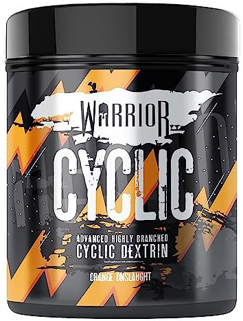 Warrior Cyclic Dextrin 400g - Advanced Pre and Intra-workout Carbohydrate Source - 16 Servings (Orange Onslaught)
