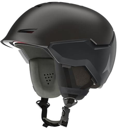 Atomic Revent + AMID Skihelm in Schwarz Größe S - Unisex für Erwachsene - Individuelle Passform & präziser Sitz - Überlegener Aufprallschutz - Innovatives Belüftungssystem - Kopfumfang 51-55 cm