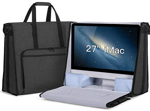 Damero Sacoche de Transport pour iMac 27 Pouces | Sac de transport et fourre-tout compatible avec Apple iMac et Accessoires