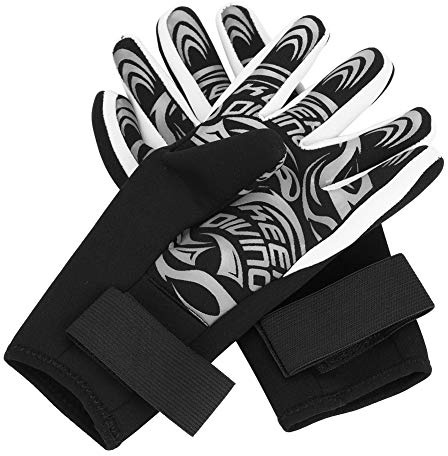 Guantes de Agua, Guantes de Buceo de Neopreno, Guantes de Natación Cálidos de 2 Mm Guantes de Neopreno de Cinco Dedos para Buceo, Kayak, Surf, Invierno, Piragüismo, Kayak Y Sportactivityglove Buceo