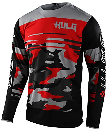MTB Trikot,Herren Langarm MountainbikeShirt,Motocross-Shirt Langarm | MX MTB Mountainbike