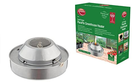 Cold Frame Paraffin Greenhouse Heater Low Cost Compact Garden Frost Heater 27cm