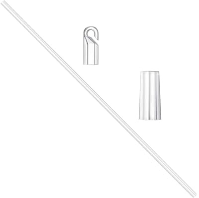 Angoily Jalousiengriff 38cm aus Pp Transparent mit Haken für Fenster | Vertikaljalousien und Gardinenstange, Einfach zu Handhaben, Passend zu Fenstern und Türen