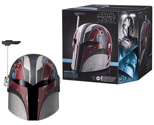 Star Wars The Black Series Sabine Wren Premium Electronic Helmet Adult Roleplay Item