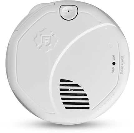 First Alert BRK Interconnect Battery Operated Smoke Alarm with Voice Alerts, Pack of 1
