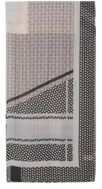 Foulard con stampa liu jo (nero)