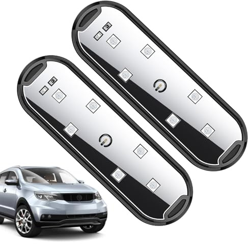 Streysisl Luce di benvenuto a LED, Luce di benvenuto per auto - Luci di benvenuto magnetiche per portiera auto di tipo C a ricarica rapida,Spie luminose intercambiabili a lunga durata della batteria a
