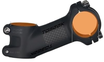 MAYANGYANG Lenkervorbau Carbon Vorbauten 10/17/25/35 Grad MTB Lenker Vorbau Leistung 31,8 Mm Ultraleichte Fahrrad Lenker Vorbauten MTB Fahrrad Griff Tabelle Fahrrad Vorbau(25Degree-80mm-Matte)