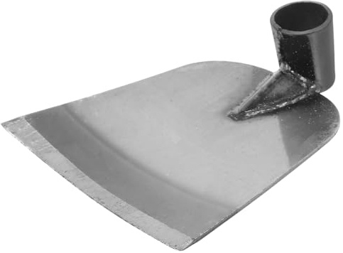 DOITOOL Azada de Acero Inoxidable para Jardinería Cabezal Resistente y Duradero Herramienta Práctica para Plantación y Deshierbe Jardines y Huertos Fácil de Instalar