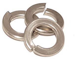 Federringe 3mm 100 Stück A1 Edelstahl Federscheiben Form B DIN 127 1.4310 Sperringe glatt