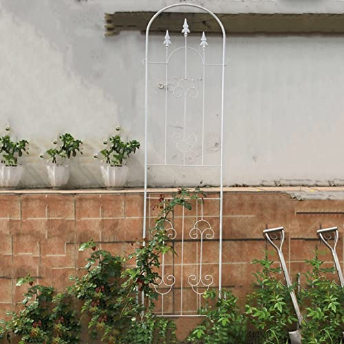Gartenzaun Rankgitter Garten Gartenzäune Metall Rankhilfe Vintage Zaun Gartenstecker Rasenkanten Beetzaun Pflanzenstützen wetterfestes Rankgitter für Gartendeko Deko Kletterpflanzen,Rosen,Reben