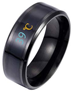 Dkings Ring Herren Damen Temperatur Ringe Freundschaftsring Lifestyle Ring Stimmungsring Men Fashion Schmuck
