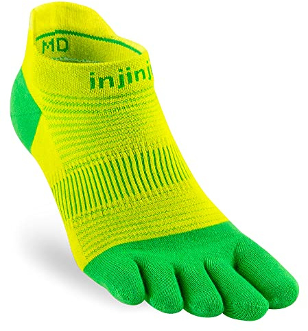 Injinji Run Lightweight No-Show (Large, Clover)
